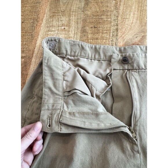 Old Navy Women's Tan Extra High Rise Taylor Straight Trouser Pants Cargo Pockets - Picture 5 of 12